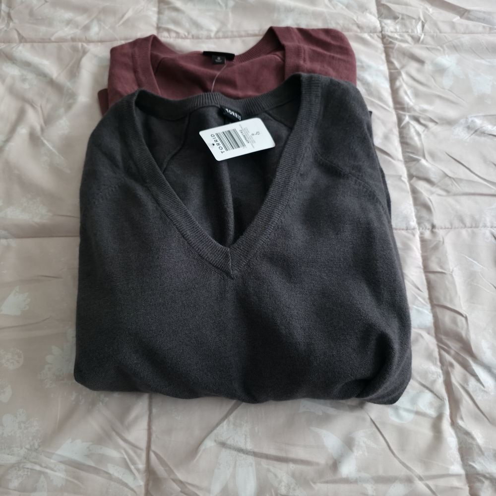 2 Brand New Torrid Sweaters